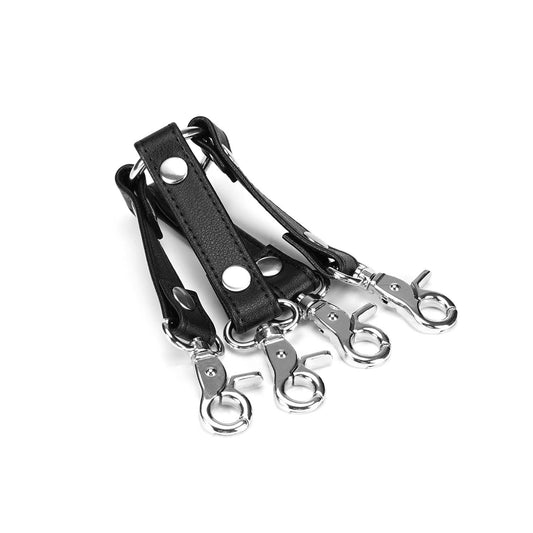 Black and silver connector