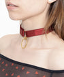 Choker Cherry rouge