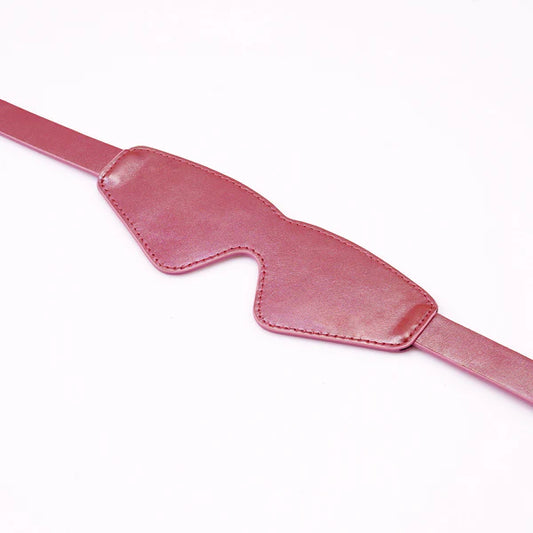 Bandeau pour les yeux rose irisé