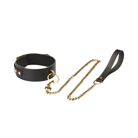 "Samurai" collar with buckle
