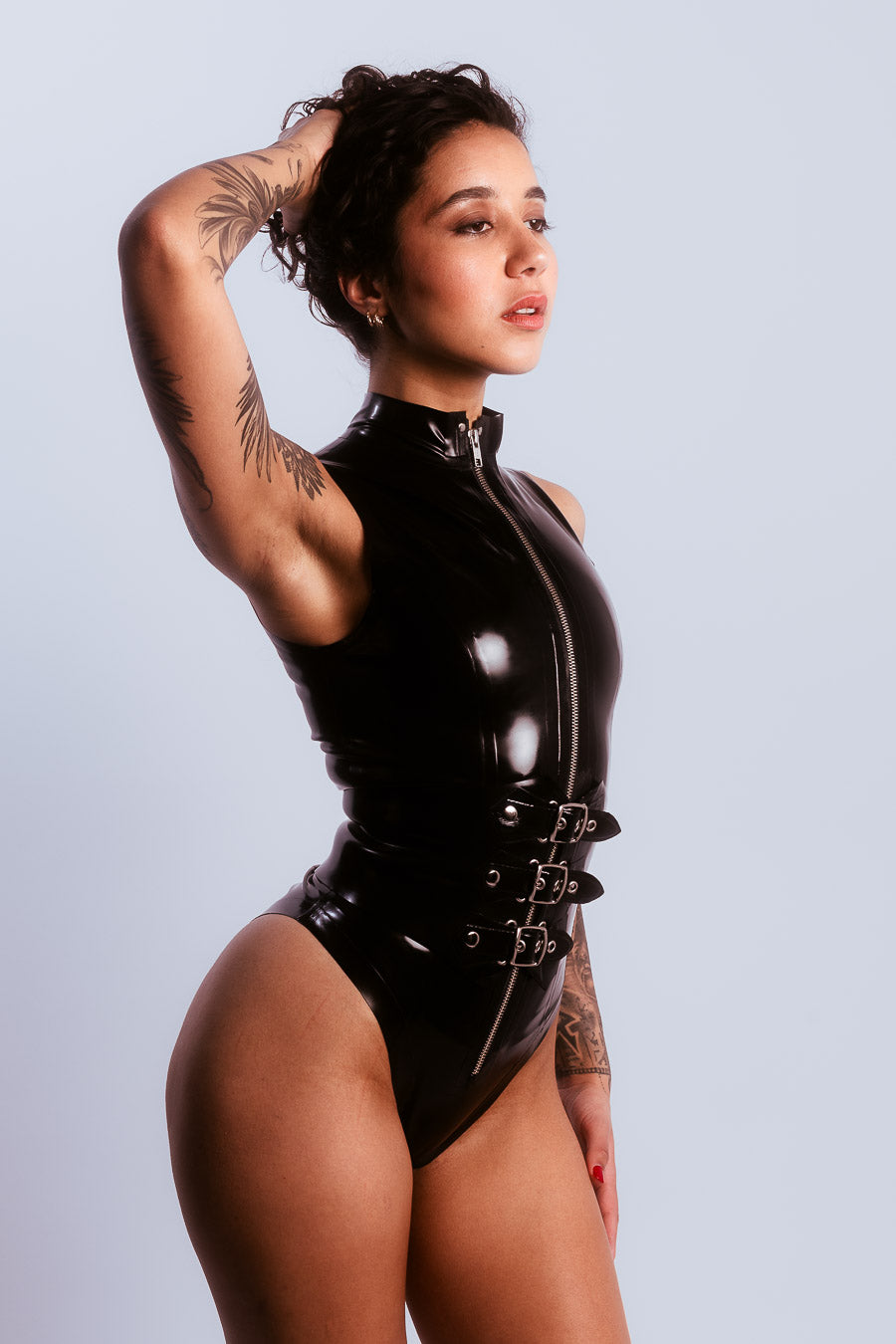 Ceinture corset latex