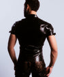 T-shirt zippé latex