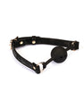 Vegan Black Velvet Gag Ball
