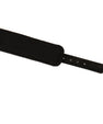 Collier avec laisse velours Noir