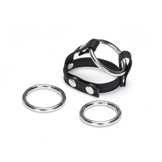 Vegan leather cockring