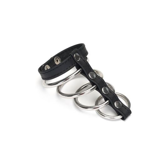 4-ring cockring