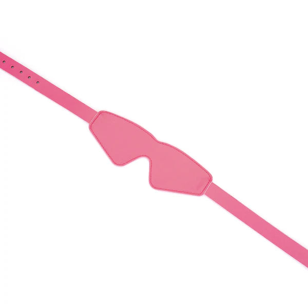 Bandeau pour les yeux rose irisé