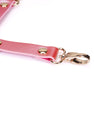Iridescent pink connector