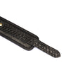 Crocodile-effect cowhide handcuffs
