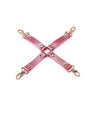 Iridescent pink connector