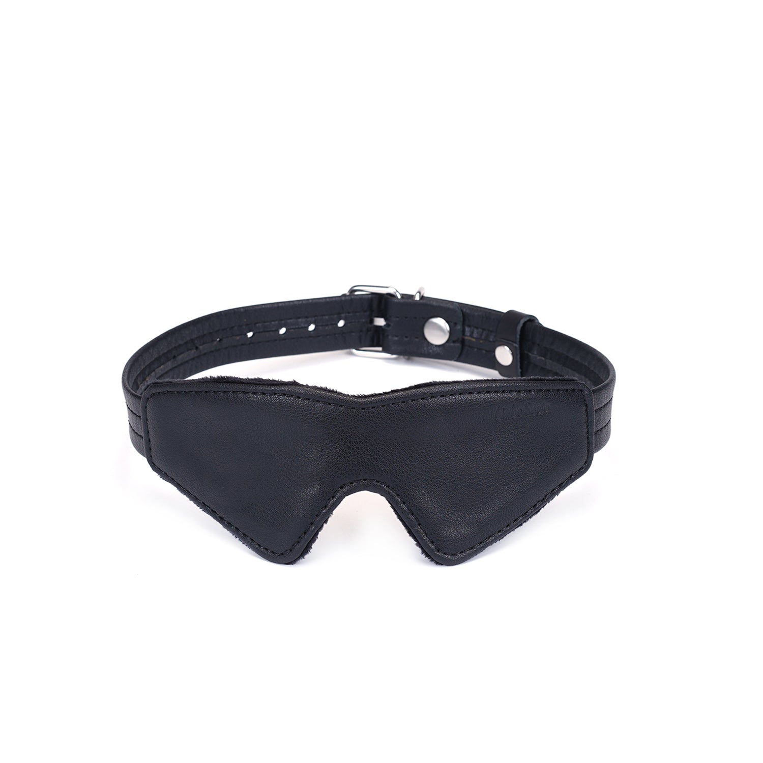 Black and silver blindfold