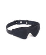 Black and silver blindfold