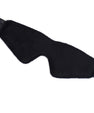 Black and silver blindfold