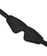 Black and gold blindfold