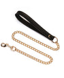Black and gold collar and leash