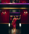 Latex balcony dress
