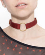 Choker Jenna rouge