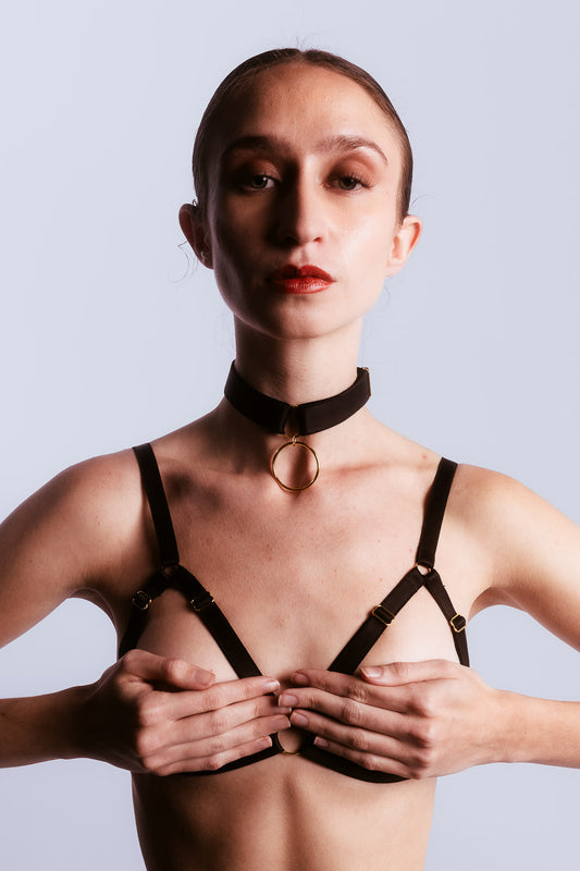 Choker Cherry noir