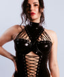Laced latex body