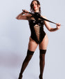 Laced latex body