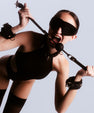 Vegan Black Velvet Gag Ball