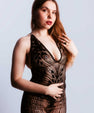 Diana Long Black Dress
