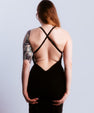 Diana Long Black Dress