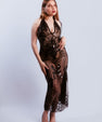 Diana Long Black Dress