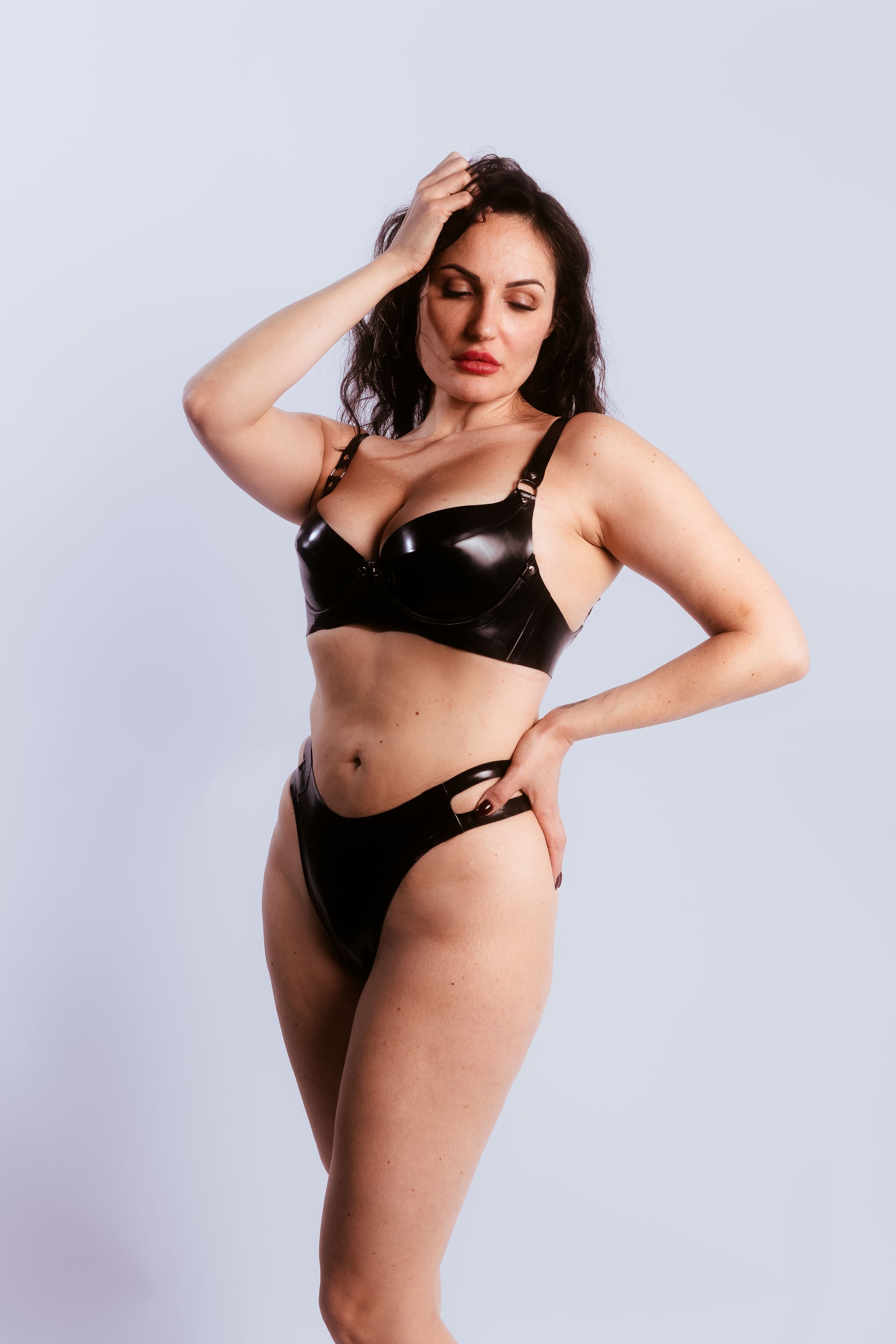 Double latex string