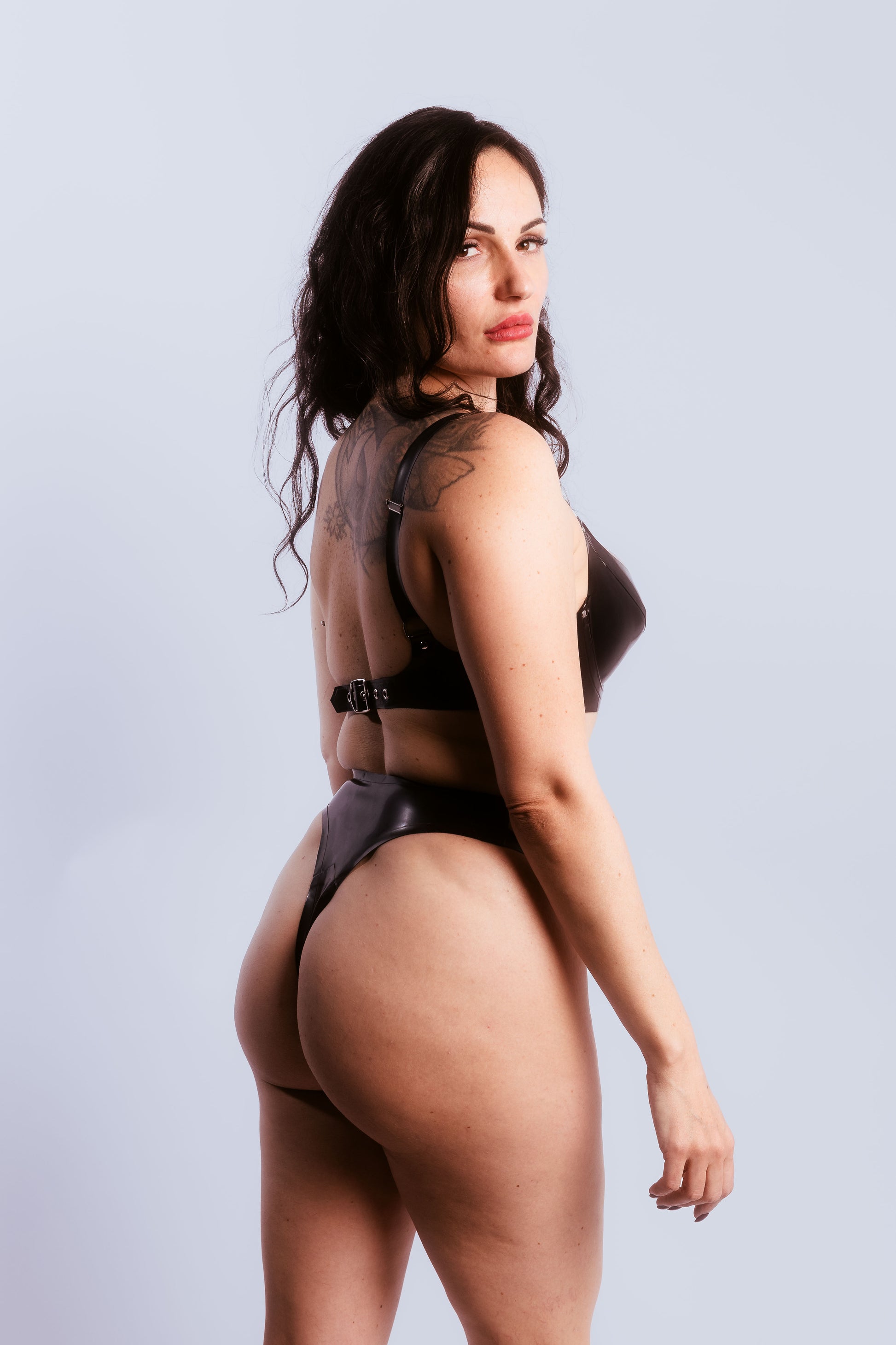 Double latex string
