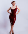 Latex balcony dress
