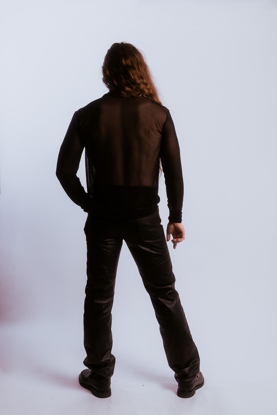 Sheer voile shirt