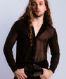 Sheer voile shirt